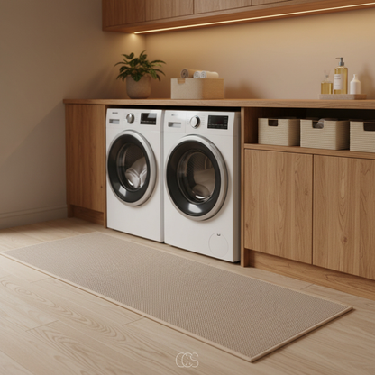 Non-Slip Kitchen Runner Rug – Washable Water Absorbent Mat for Kitchen Sink Hallway Entryway Laundry Room