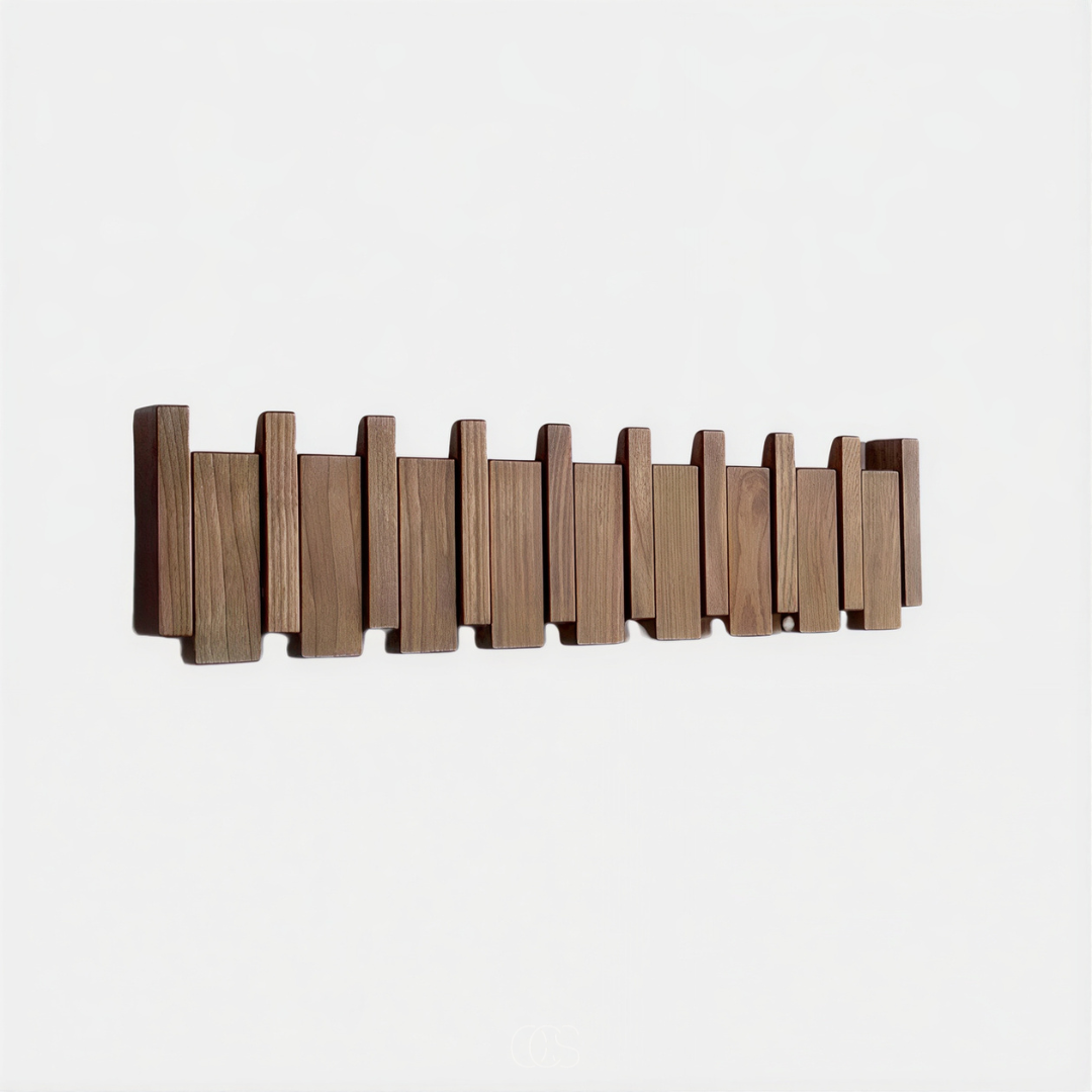 OAKRHYTHM – Piano-Style Coat Rack for Stylish Wall Storage