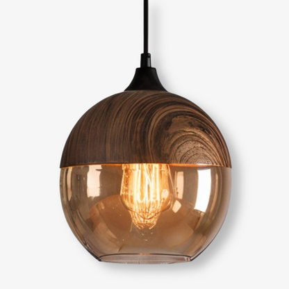 Smoked Glass Drop Ceiling Light Fixture 10-Inch Globe for Kitchen Island Dining Table Bar Mid-Century Hanging Lamp Adjustable Height US 220-