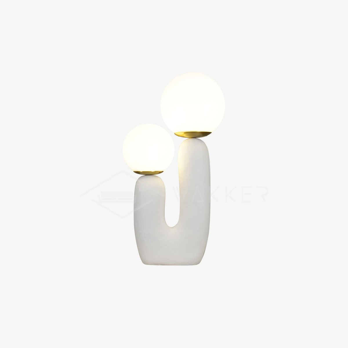 Contemporary G9 Bedside Lamp with Glass Shade 10 in Diameter Sculpted Polymer Desktop Lighting for Home Office Bedroom Nightstand Reading