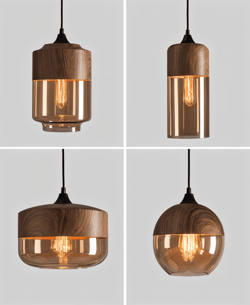 Smoked Glass Drop Ceiling Light Fixture 10-Inch Globe for Kitchen Island Dining Table Bar Mid-Century Hanging Lamp Adjustable Height US 220-