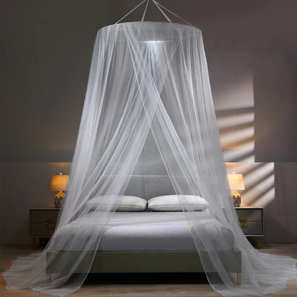 Foldable Pop-Up Mosquito Netting for Beds – Portable Insect Barrier for Indoor & Outdoor Use, Single & Double Beds