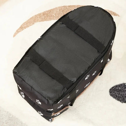 Oriana Travel Pet Bed - Durable Oxford Fabric, Adjustable Safety Straps