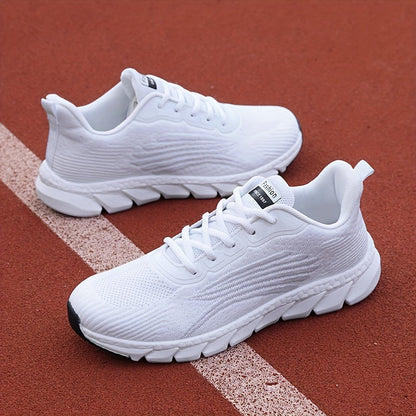 Women's Running Shoes Cushioned Shock-Absorbing Sole Lightweight Breathable Sneakers for Everyday Training & Walking