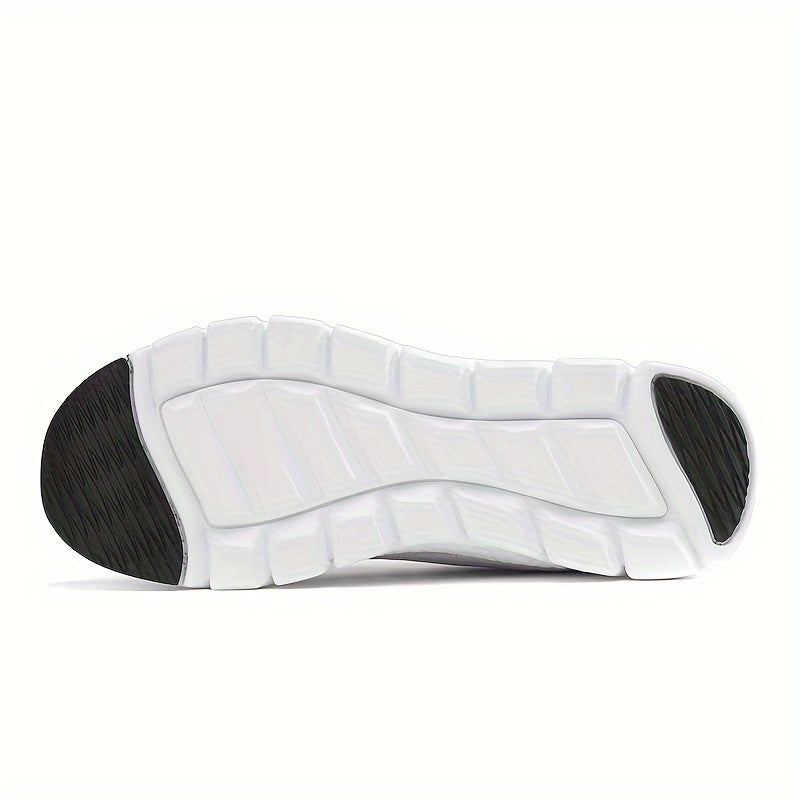 Women's Running Shoes Cushioned Shock-Absorbing Sole Lightweight Breathable Sneakers for Everyday Training & Walking