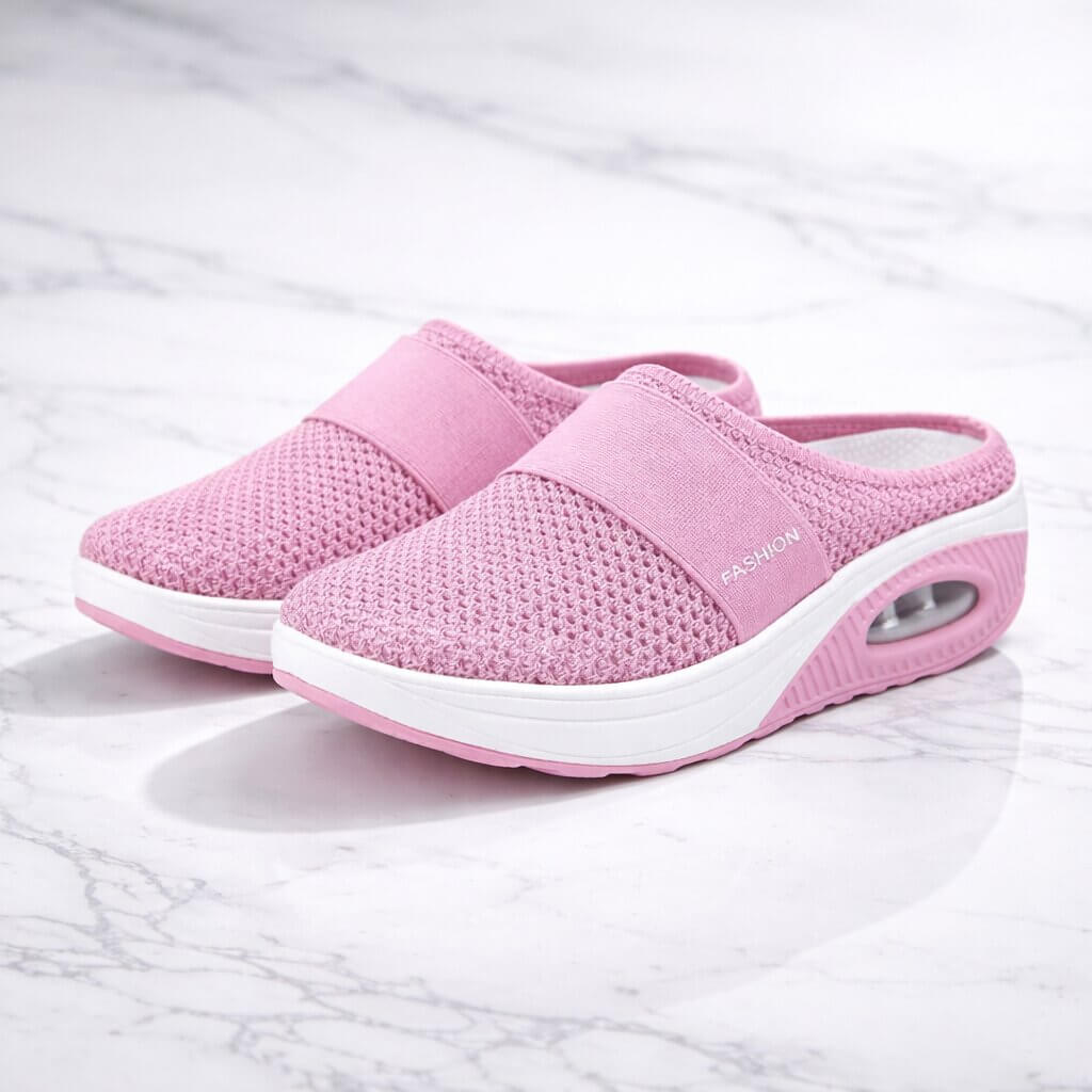 Cozy Mesh Slippers for Daily Comfort - Supportive Indoor Footwear