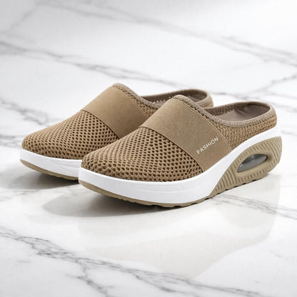 Cozy Mesh Slippers for Daily Comfort - Supportive Indoor Footwear