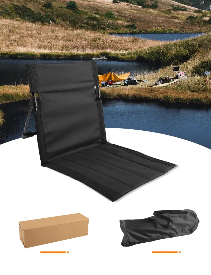 Outdoor Comfort | Folding Camping Chair with Ergonomic Design | Lightweight & Portable for Ultimate Outdoor Relaxation