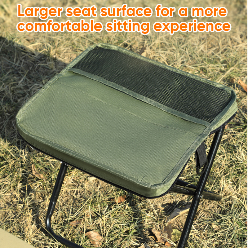 Outdoor Companion | Foldable Backpack Stool with Ultra-Stable Support | Lightweight & Portable Seating for Comfort Anywhere