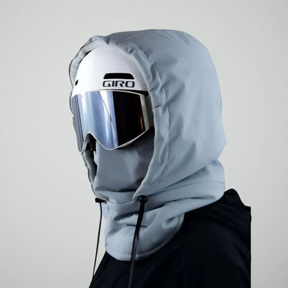 Ortekor Outdoor Essentials | Black Ski Mask with Adjustable Drawstring | Versatile Face Cover for Winter Sports and Activities