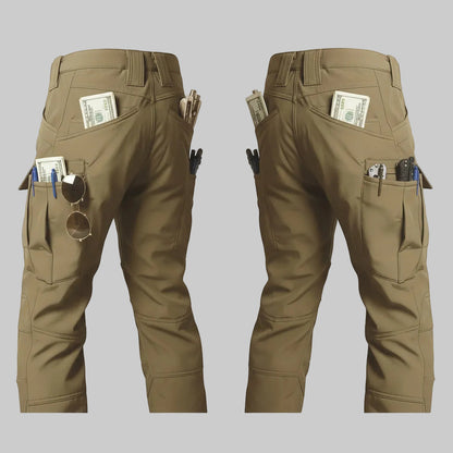 Outdoor Essentials | Tactical Cargo Pants with Fleece Lining | Multi-Pocket Design for Comfort and Utility