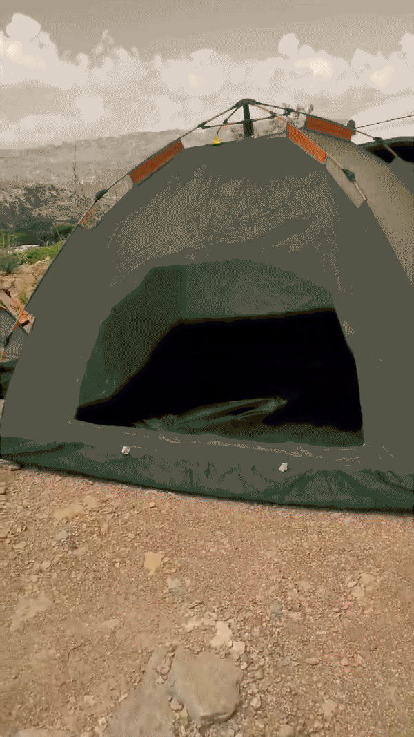 Ortekor Outdoor Haven | Pop Up Camping Tent with Automatic Setup | Spacious & Ventilated Design for Ultimate Comfort