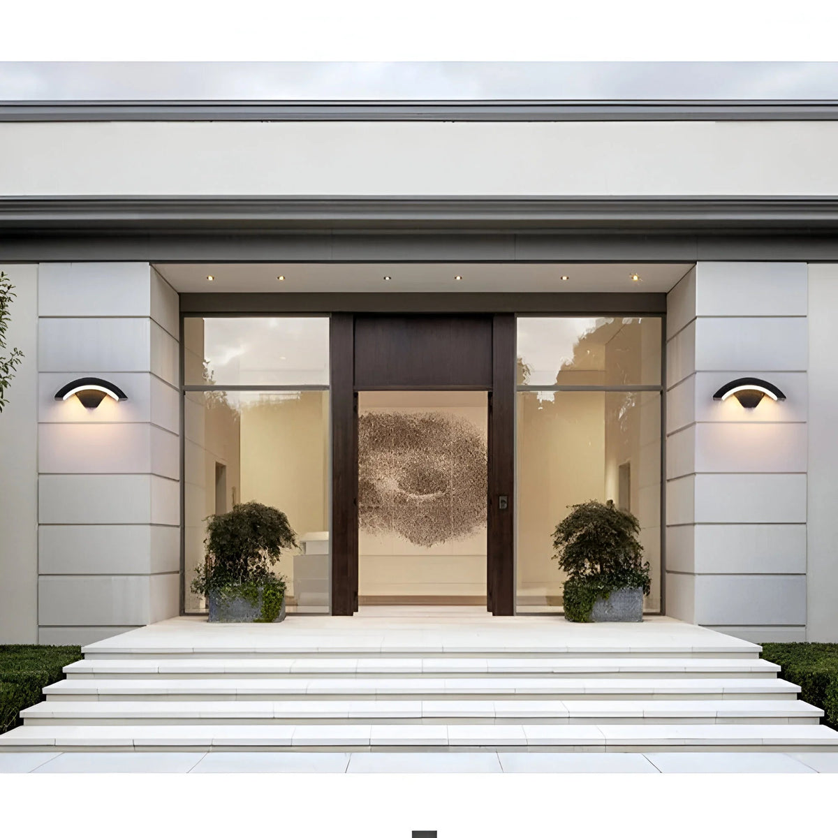 Outdoor Wall Light | Motion Sensor Exterior Wall Lantern with Energy-Saving Design | Weatherproof for Enhanced Safety