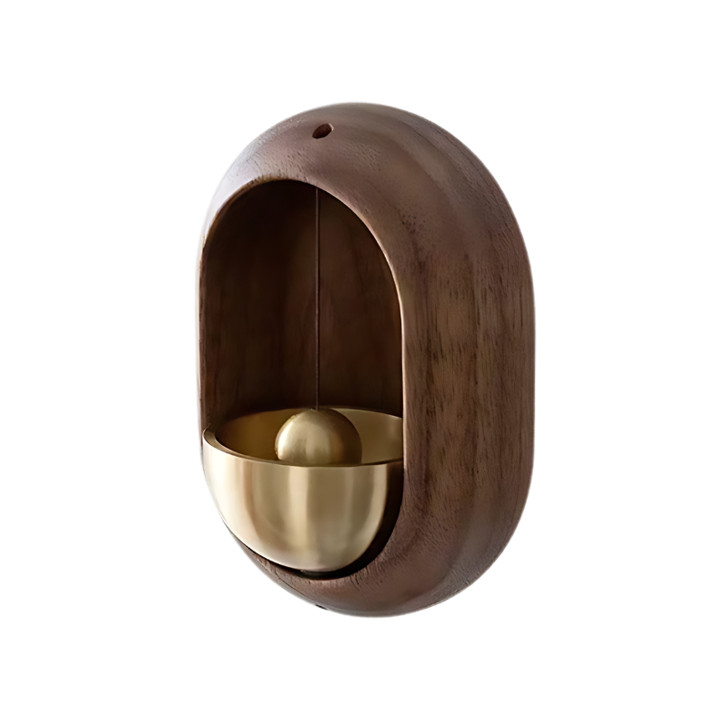 Wooden Door Chime Bell with Soothing Tone for Home & Office Entryways