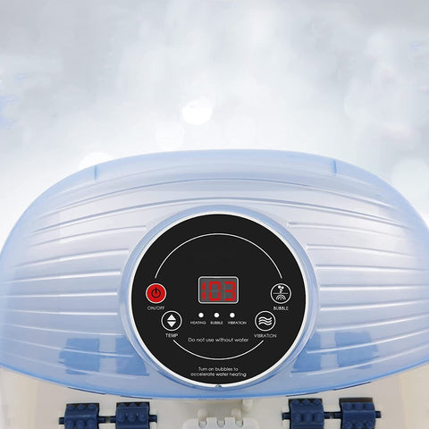 Relaxation Spa | Foot Massager with Temperature Control & Bubble Bath | Soothing Relief for Ultimate Comfort