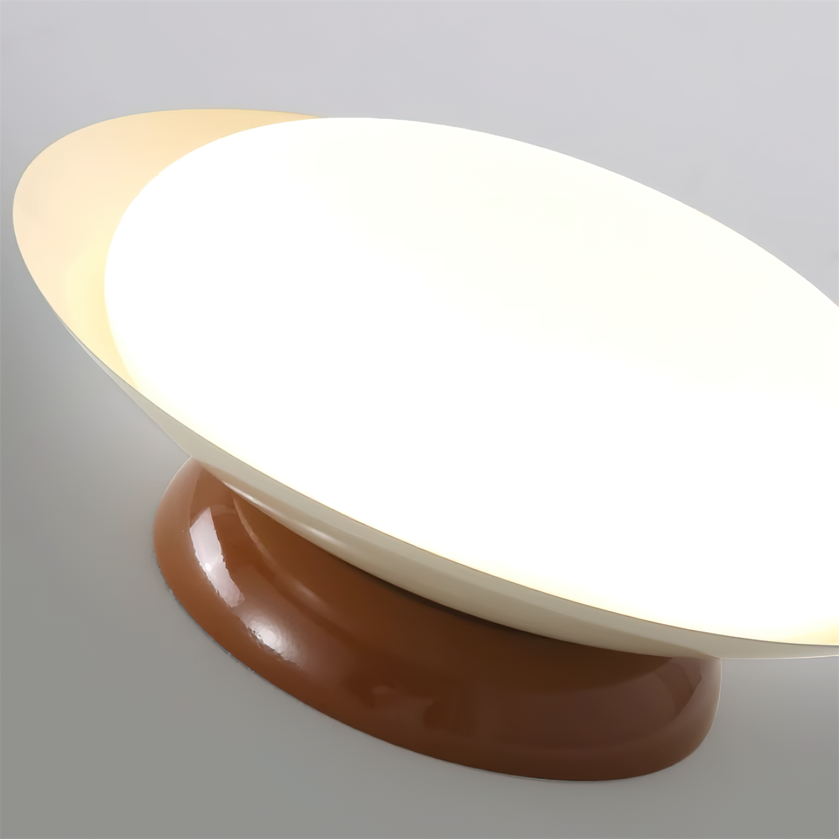 Flush-Mount LED Dome Light 10-Inch Metal Fixture Green Brown for Kitchen Bathroom Covered Patio Hallway Entryway Low-Profile Warm Glow 3000K