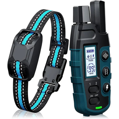 Long-Range Waterproof Dog Training Collar with Custom Modes