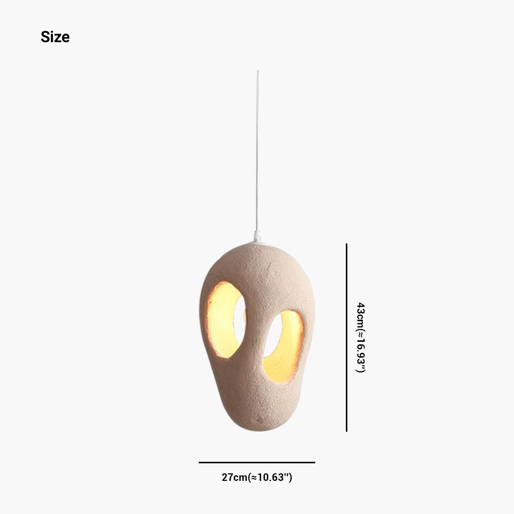 Hanging Ceiling Fixture with Adjustable LED 14-Inch Neutral Shade for Kitchen Island Dining Room Modern Overhead Lighting Fixture Polymer La