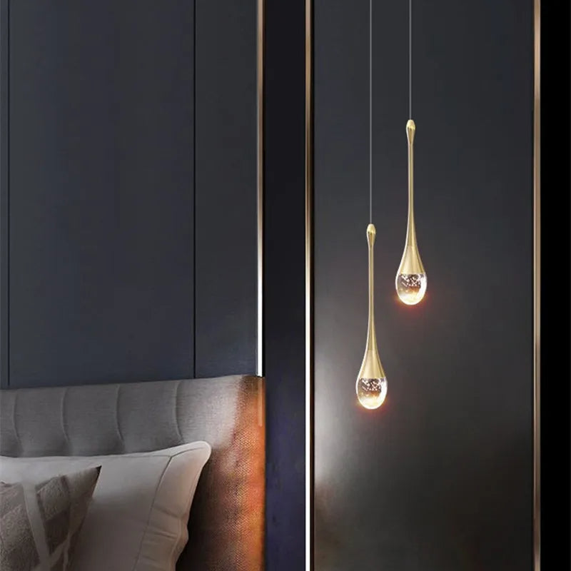 Tapered Glass Drop Ceiling Fixture 10 Inch Warm White Glow Adjustable Cord Hanging Light for Kitchen Island Dining Table Entryway Modern Hom