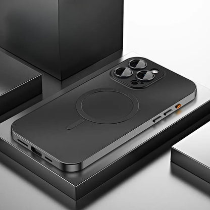Aluminum Snap-Lock iPhone Case with Full Camera Protection & Raised Edges for 13-17 Models