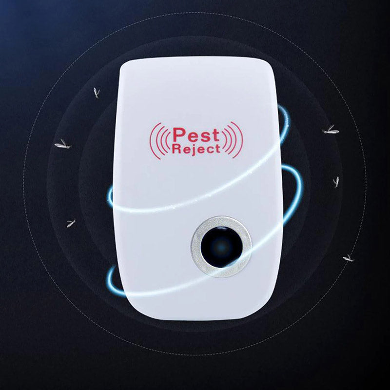 Ultrasonic Pest Repeller Plug-In 2-Pack for Mice Rats Roaches Spiders Bugs Indoor Home Rooms Kitchen Bedroom