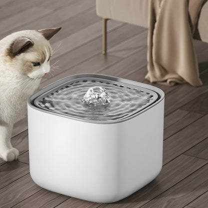 Pet Fountain | Automatic Water Dispenser with Filter System | 3L Capacity for Healthy Hydration