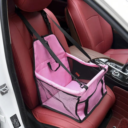 Pet Travel Comfort | Water-Resistant Car Seat Cover for Dogs & Cats with Easy Clean Fabric | Universal Fit for Safe Rides
