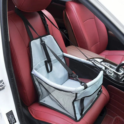 Pet Travel Comfort | Water-Resistant Car Seat Cover for Dogs & Cats with Easy Clean Fabric | Universal Fit for Safe Rides
