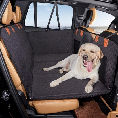 Pet Travel Solutions | Waterproof Car Seat Cover with Backseat Extender | Durable Protection for Comfortable Rides