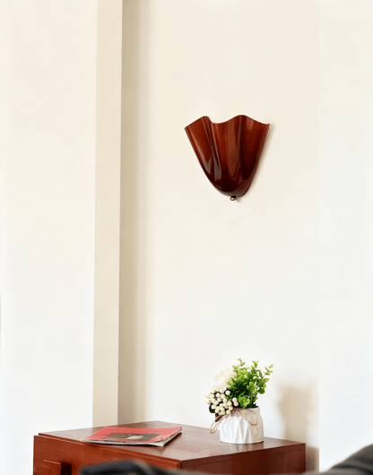 Petalia | Modern Glass Wall Sconce with Organic Design | Ambient Lighting for Elegant Spaces