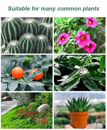 Liquid Plant Growth Booster for Stronger Roots & More Blooms – Indoor Outdoor Fertilizer for Houseplants Vegetables Herbs Succulents Fruit T