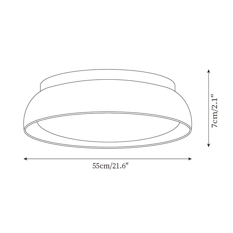 Flush Mount LED Overhead Light with Natural Stone & Wood Accents for Bedrooms, Hallways & Low Ceilings – Warm 3000K Glow, Scandinavian Minim