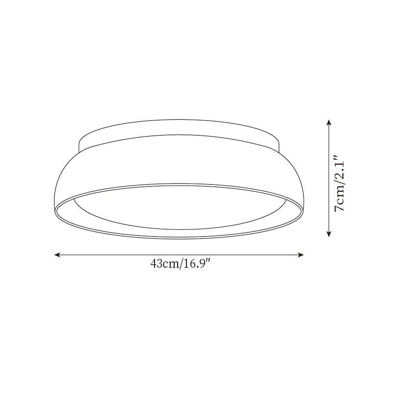 Flush Mount LED Overhead Light with Natural Stone & Wood Accents for Bedrooms, Hallways & Low Ceilings – Warm 3000K Glow, Scandinavian Minim