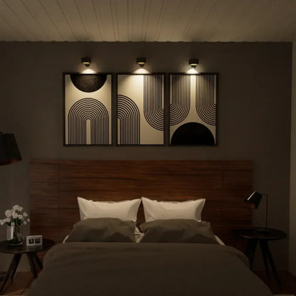 Pivot Easy-Stick | Wireless Wall Light with 360° Magnetic Rotation | Adjustable Brightness for Customizable Illumination