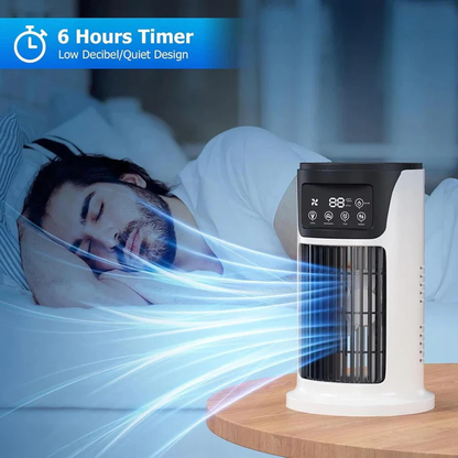 Portable AC Unit | Mini Air Conditioner with Remote Control & Energy Saving Design | Ideal for Small Spaces