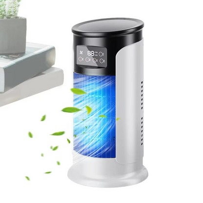 Portable Air Conditioner for Room, Compact Evaporative Cooler with Timer, Quiet Mini Air Conditioner for Desk