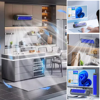 Portable Air Conditioner | Fast Cooling AC Unit with Wall-Mountable Design | Compact Solution for Home and Office Comfort