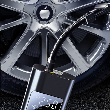Ortekor Portable Air Pump | Wireless Tire Inflator with Digital Display | Compact Design for Easy Transport