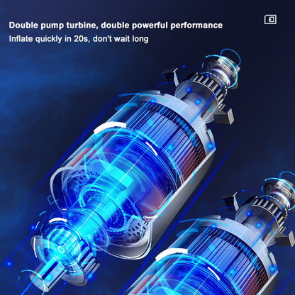 Ortekor Portable Air Pump | Wireless Tire Inflator with Digital Display | Compact Design for Easy Transport