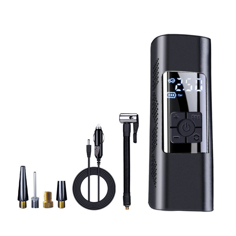 Ortekor Portable Air Pump | Wireless Tire Inflator with Digital Display | Compact Design for Easy Transport