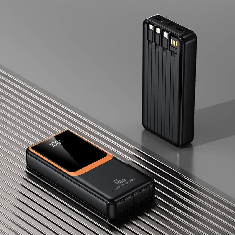 Portable Charger Power Bank 66W Fast Charging with LCD Display – Best Portable Charger High Capacity Portable Power Bank for iPhone, Samsung & Android