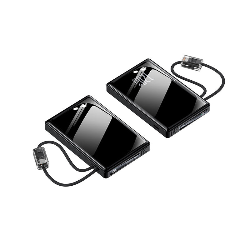Best Portable Charger | Best Power Bank with Integrated Cables & Fast Charging | Portable Power Bank for iPhone, Samsung & Android