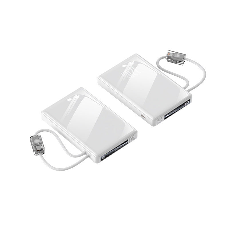 Best Portable Charger | Best Power Bank with Integrated Cables & Fast Charging | Portable Power Bank for iPhone, Samsung & Android