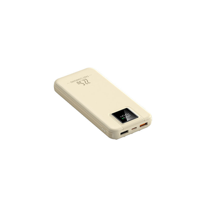 Portable Power Bank | Intelligent Fast Charging with Digital Display | Compact Design for On-the-Go Charging