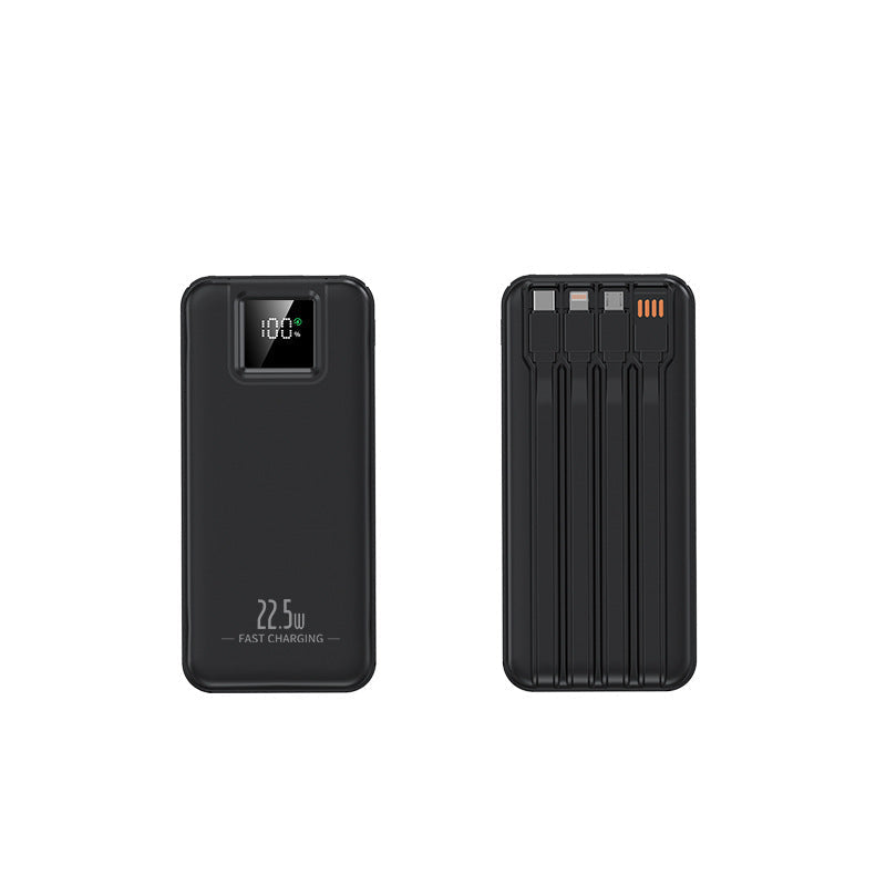 Portable Power Bank | Intelligent Fast Charging with Digital Display | Compact Design for On-the-Go Charging