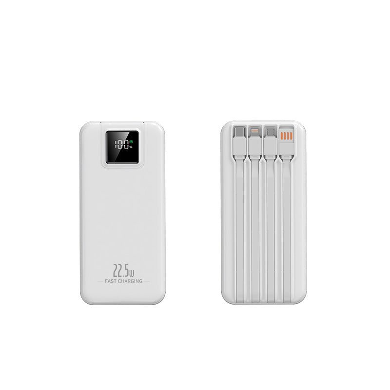 Portable Power Bank | Intelligent Fast Charging with Digital Display | Compact Design for On-the-Go Charging