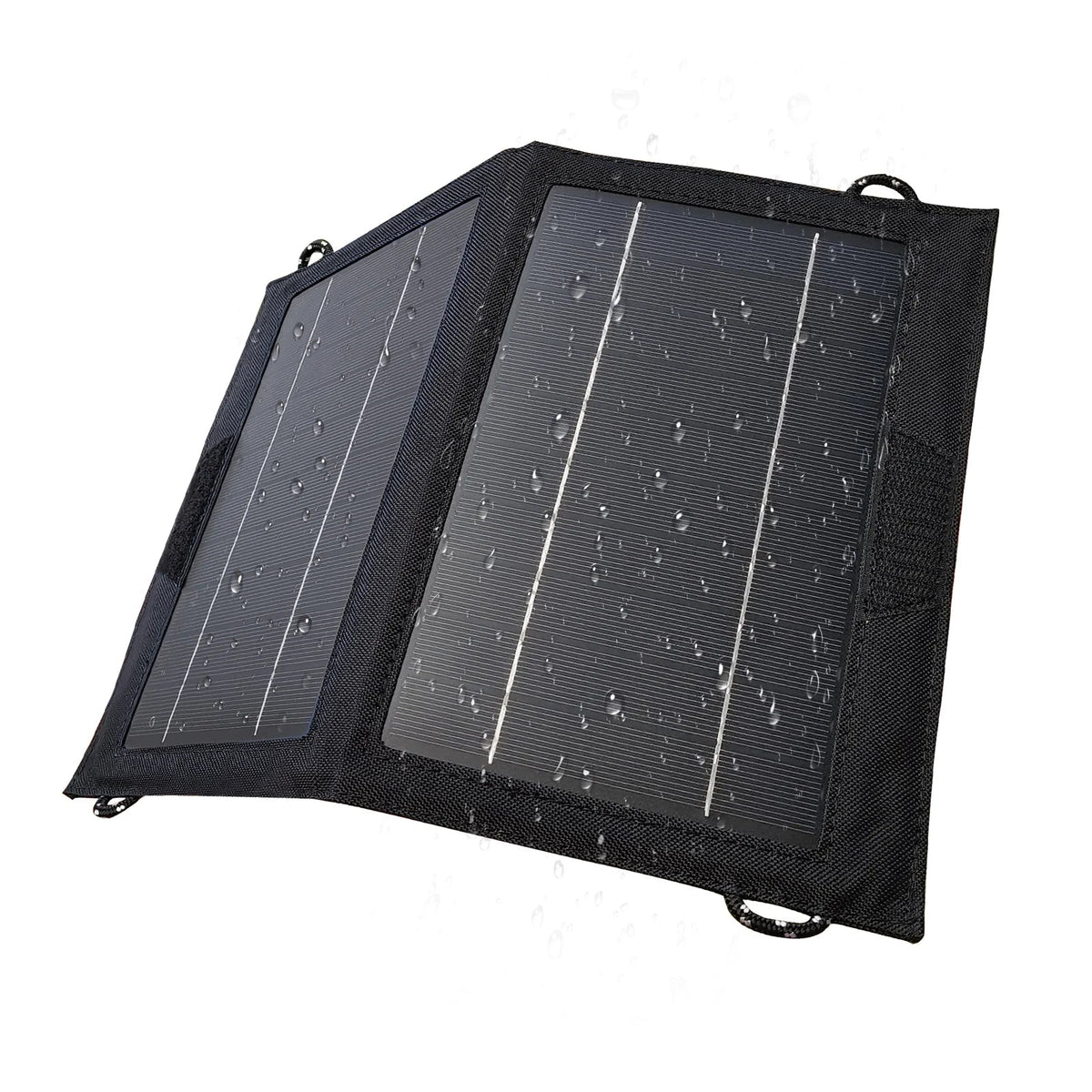 Portable Solar Charger | 10W Foldable Solar Phone Charger with High Efficiency | Lightweight Energy Solution for Outdoor Adventures