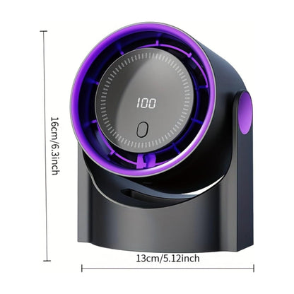 Portable USB Desk Fan | Adjustable Airflow & Swing Movement for Personal Cooling