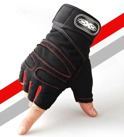 PowerGrip | Workout Gloves with Wrist Support & Impact Padding | Durable Gym Gloves for Enhanced Performance