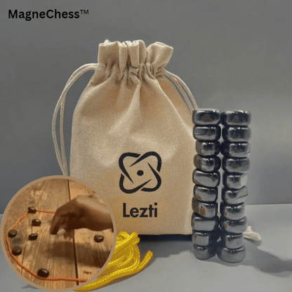 Magnetic Travel Chess Set with Folding Board – Portable Strategy Game for Home, Car & Road Trips